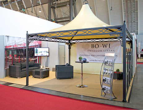 Gastronomie Pavillon 4x4 m